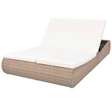 The best outdoor daybed under $450. Doppel Sonnenliege Mit Auflage Poly Rattan Sun Lounger Pool Furniture Outdoor Chaise Lounge