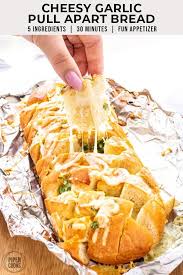 Pull Apart Garlic Cheese Bread Recipe In 2020 Pull Apart Bread Cheese Bread Bread