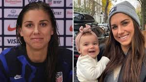 All smiles because it's the day we've been waiting. Alex Morgan Claims Equal Pay Battle Is For Her Daughter Amid Dispute With Us Soccer