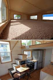 Some 2 story house plans in the collection below feature the master suite on the main level, while the other bedrooms (or most of them) are presented on the second level. 80 Tiny Houses With The Most Amazing Lofts Tiny Houses