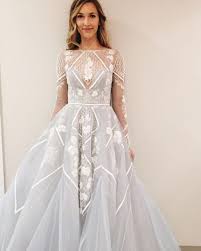 Pale Blue Hayley Paige Wedding Dress Alicia Vikander Wedding Ideas Sheer Ever After Weddi Wedding Dresses Hayley Paige Wedding Dress Wedding Dresses 2018