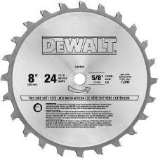 Dewalt Dw7670 8 Inch 24 Tooth Stacked Dado Set Dewalt Table Saw Accessories Table Saw Blades