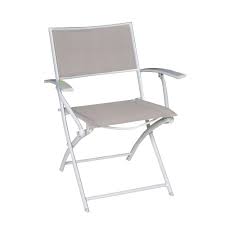 Un large choix à portée de main ! Fauteuil Pliant Prado Taupe Chaises De Jardin Tables Chaises Bancs Tabourets Mobilier De Jardin Jardin Exterieur