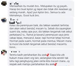 Dalam posting sama yang dikongsi di facebook kisah rumah. Mulut Celupar Suami Terluka Status Anak Luar Nikah Jadi Modal Isteri Setiap Kali Bergaduh Dia Kutuk Ibu Saya Penzina Viral Mstar
