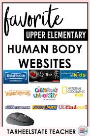 Human Body Websites For Kids Teaching A Human Body Unit And In Search Of Websites To Help Your Stu Teaching Human Body Systems Human Body Systems Body Systems