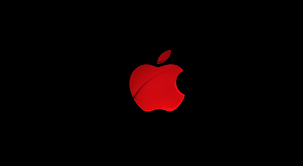 Apple Red Apple Logo Computers Mac Black 1080p Wallpaper Hdwallpaper Desktop Apple Logo Wallpaper Red Apple Apple Logo