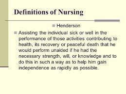 Definitions Of Nursing And What Is Nursing Ppt Video Online Download