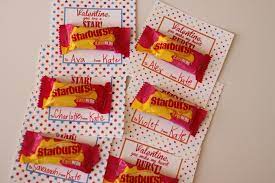Starburst Valentine Ideas Free Printable The Larson Lingo Starburst Valentine Free Printable Valentines Cards Valentines Printables Free
