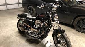 Increases displacement from 883cc to 1200cc. Sportster Club Style T Bars Youtube