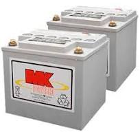 MK Battery - 12V 50 AH Sealed Gel (2) Batteries