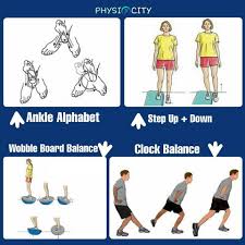 Repeat each exercise ______ times. Physio City Ankle Sprain Exercises Facebook