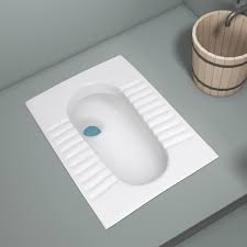 Glexero Ceramic Floor Mounted Indian Toilet, 23 Inch Big Size Desi Commode.  : Amazon.in: Health & Personal Care