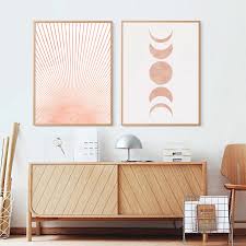 Subscribe to receive your weekly design fix and be the first to view our latest arrivals. Mid Century Modern Wall Art Canvas Print Neutral Wall Picture Boho Decor Abstract Sun Art Painting Moon Phases Poster Home Decor Painting Calligraphy Aliexpress