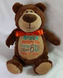 Birth Announcement Stuffed Animal Blanks Graduation Gift Pre School Gradutate Gift Custom Child Etsy New Baby Products Personalized Baby Gifts Baby Gifts