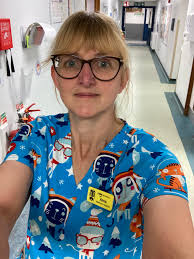 Xmas scrubs Wednesday (night shift ) first