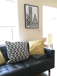 Small Talk Print Ikea Landskrona Schwarz 2 Sitzer Habitat Geometric Kissen Taht