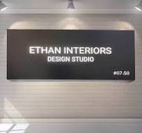 Illuminated Company Logo Sign Custom Store Front 3D Metal Business Sign  Rectangle Led Lights Logo Sign Backlit Lightbox Office Sign