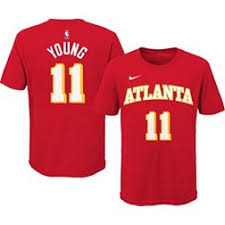 Features portrays young in an action pose while wearing his gameday city edition uniform, ready to make add some hotlanta pride to your collection with this trae young atlanta hawks city jersey. Trae Young Jerseys Gear Curbside Pickup Available At Dick S