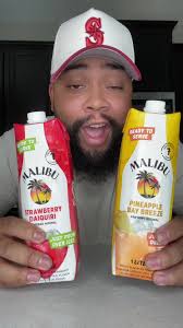 Ready to serve drinks by Malibu! #heavyhands #creatorsearchinsights