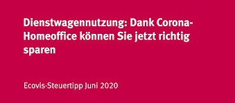 Dabei muss jedoch immer gewährleistet sein, dass der arbeitnehmer dem unternehmer gegenüber nicht benachteiligt wird. Dienstwagen Dank Corona Homeoffice Konnen Sie Jetzt Richtig Sparen