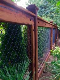 Decorative Chain Link Fence In 2020 Backyard Fence Decor Fence Design Privacy Fence Designs