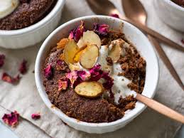 A collection of gluten free dairy free dessert recipes. Healthy Almond Chocolate Mug Cake Nourish Every Day