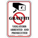 Lynch Sign 10 in. x 14 in. No Graffiti Sign Printed on More ...