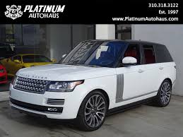 2016 Land Rover Range Rover Autobiography Stock 6783 For Sale Near Redondo Beach Ca Ca Land Rover Dealer