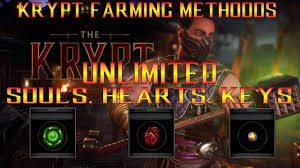 In mk11 there are three currencies to spend in the krypt: Mortal Kombat 11 Farming Unlimited Hearts Souls And Keys Mk11 By Mortal Kombat Elite