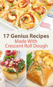 17 Genius Recipes Made With Crescent Roll Dough Including Chicken Puffs Pizza Pinwheels C Crescent Recipes Crescent Roll Recipes Dinner Crescent Roll Recipes