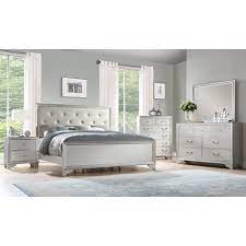 Xan Standard Solid Wood 4 Piece Bedroom Set In 2020 Bedroom Set King Bedroom Sets Bedroom Sets
