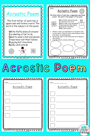 Acrostic Poems For Kids Acrostic Poem For Kids Acrostic Poem Examples Acrostic Poem