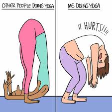 Other Ppl Doing Yoga Vs Me Doing Yoga Lmao Yoga Quotes Funny Funny Yoga Memes Yoga Funny