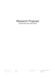 15 contoh surat pengantar proposal berbagai kepentingan. Example Of Research Proposal