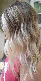 Lob view photo 2 of 20. Mane Interest Rooty Blonde Blend
