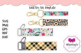 Download Wrist Key Fob Template Key Fob Svg Faux Leather Key Fob 1122958 Cut Files Design Bundles