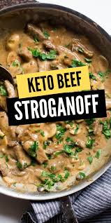 Beef Stroganoff Recipe With Sour Cream Gluten Free Keto Diet Rule Recipe Keto Beef Recipes Keto Recipes Dinner Keto Diet Recipes