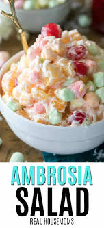 Find this recipe for thanksgiving fruit salad, rated 3.4/5 by 133. Ambrosia Salad Real Housemoms