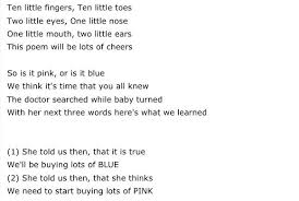 Gender Reveal Poem For A Boy Or Girl Boy Gender Reveal Baby Gender Reveal Baby Poems