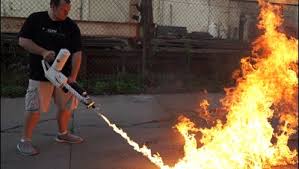 The flamethrower started as what seemed like a throwaway joke on twitter, but elon musk and the boring company did actually make it. Hey Elon Musk This Arizona Company Says It Has A Better Flamethrower