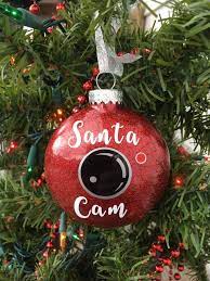 Santa Cam Ornament Santa Spy Camera Christmas By Ballyandlis Funny Christmas Ornaments Christmas Ornaments Diy Christmas Ornaments