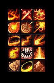 Rpg Skills Icons 01 Game Concept Art Graphic Design Fun Game Art