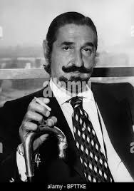 DON JAIME DE MORA Y ARAGON COUSIN OF KING JUAN CARLOS IN HIS HOME MARBELLA,  SPAIN Stock Photo