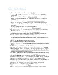 1, 2, 3, 4, 5, 6, 7, 8, 9, 10 grado de básico. Guia De Ciencias Naturales 6Âº Grado