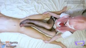 Schoolgirl in uniform with black pantyhose missionary rough sex orgasm