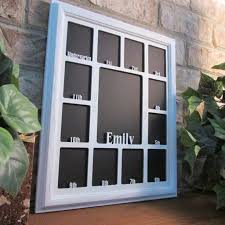 This frame suits 11 x 14 sized prints. School Years Picture Frame With Name Graduation Gift Collage Aftcra