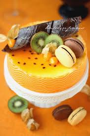 Passion Fruit Mousse Joconde Passion Fruit Mousse Scrumptious Desserts Sweet Recipes