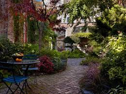 Continue upward with a half cut thin brick with the same application technique: 20 Charming Brick Patio Designs