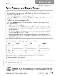 Grammar Pages 41 44 Pdf Grammatical Tense Wright Brothers This page has examples of the simple tenses, explains how to form the present perfect progressive tense is used for a continuous activity that began in the past and continues into the present, or a continuous activity. scribd