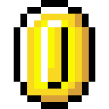 Retro Coin Icon Super Mario Icons Coin Icon Pixel Art Pixel Tattoo